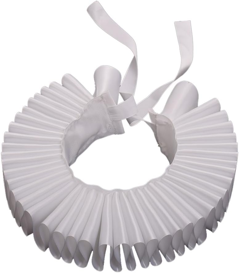 GRACEART Renaissance Elizabethan Ruff Collar Neck Ruffle - Image 1